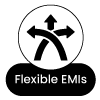 No Interest Flexible EMIs