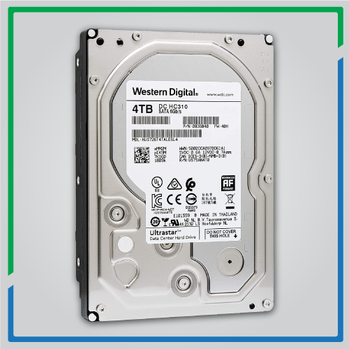 Western Digital 4TB SAS 12Gb/s 7.2K RPM Hard Disk Drive