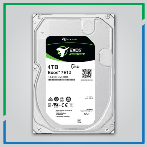 Seagate 4TB SAS HDD 7.2K RPM 3.5-Inch Form Factor